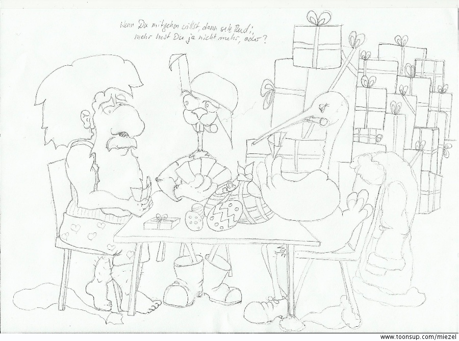 Cartoon: Weihnachten fällt aus, weil 1