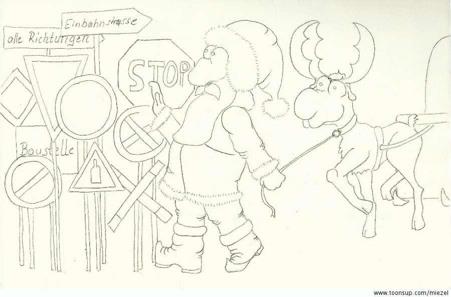 Cartoon: Weihnachten fällt aus, weil 1