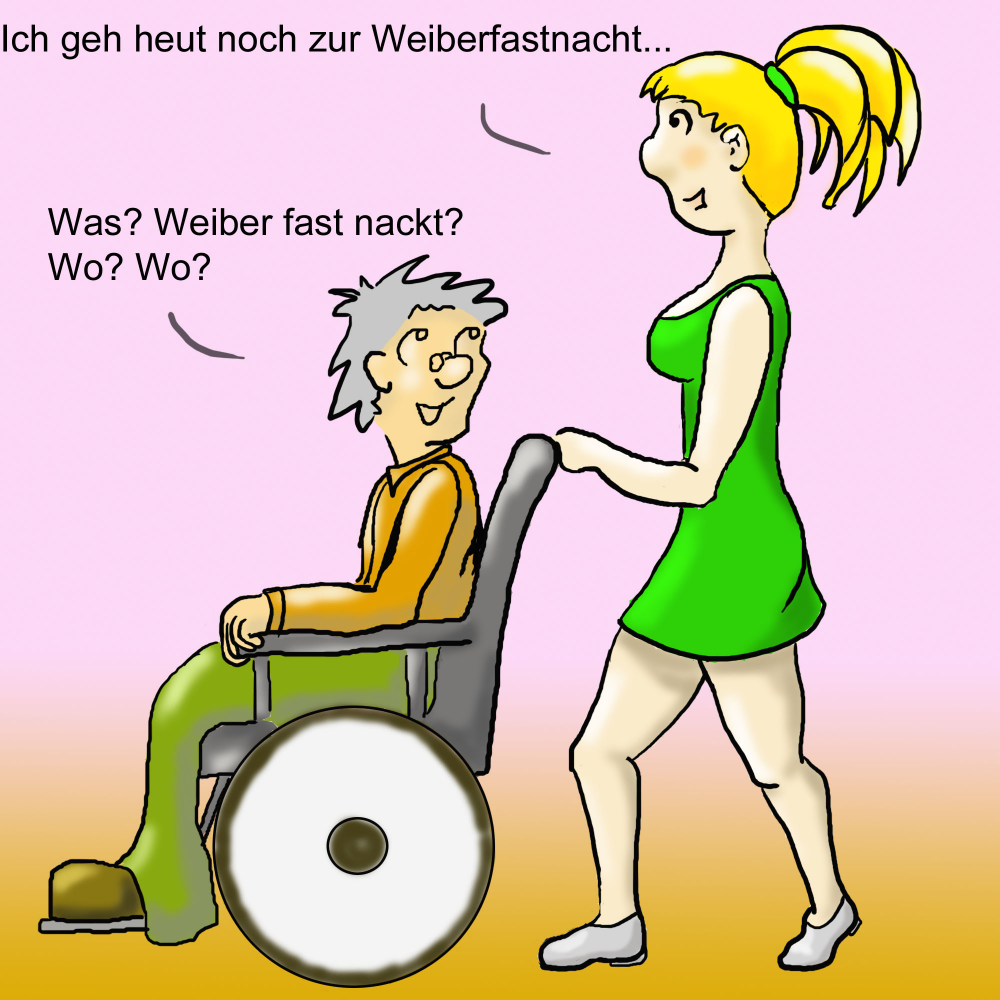 Cartoon: Weiberfastnacht 1