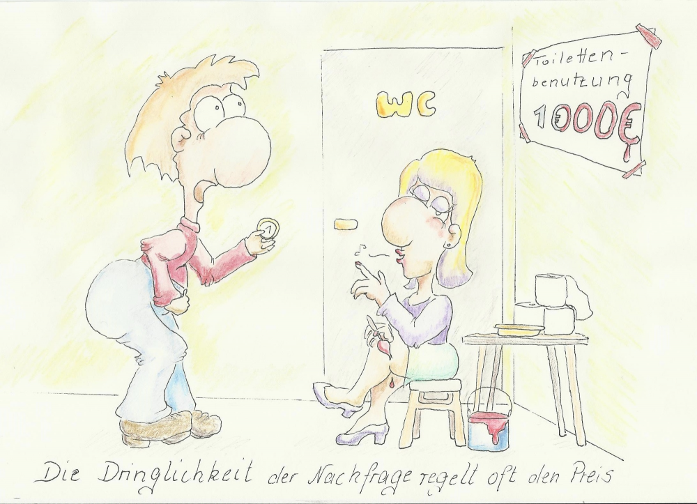 Cartoon: Nachfrage 1