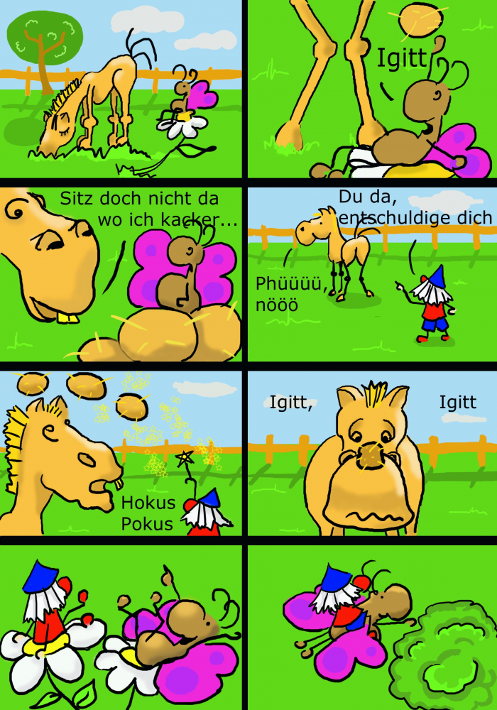 Comic: Der Pferdapfel 1