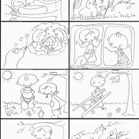 Comic: Der kleine Vogel 1