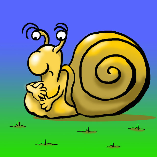 Comic: Die kleine Schnecke 1