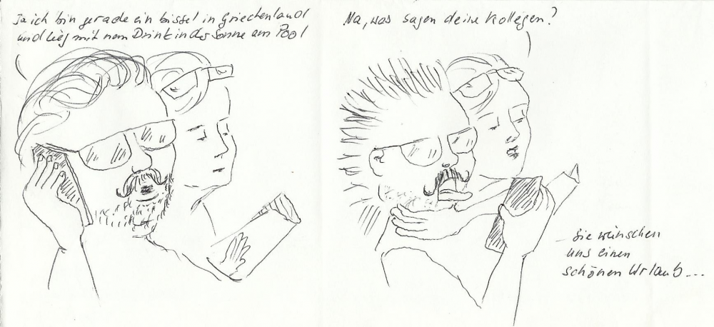 Comic: Urlaub auf Kos 1