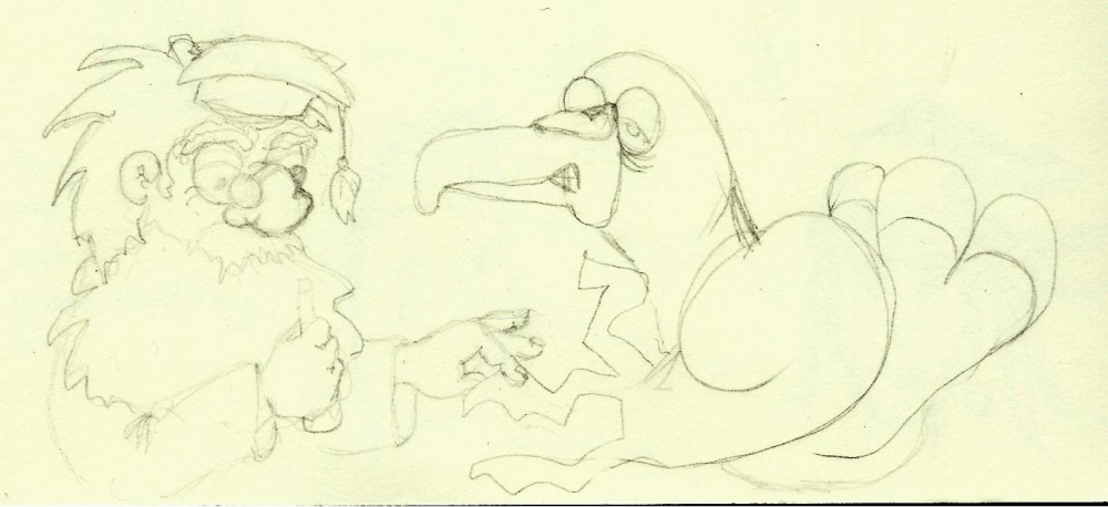 Illustration: Miri die Möwe 1