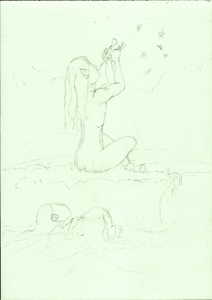 Cartoon: Pan (Sommersehnsucht) 1