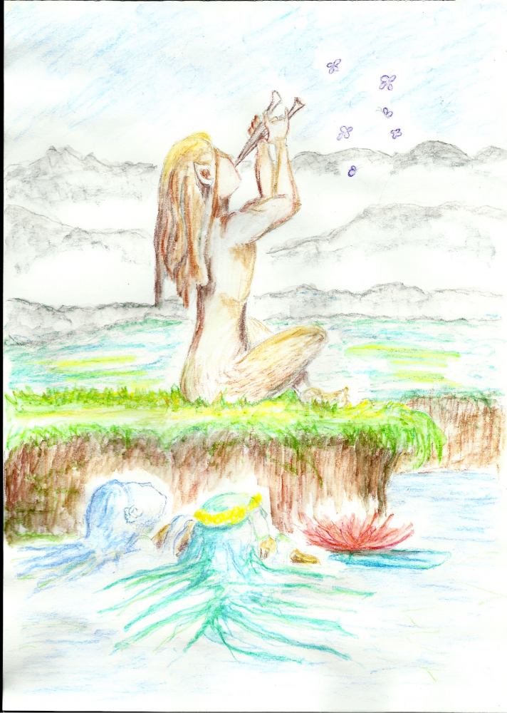 Cartoon: Pan (Sommersehnsucht) 3