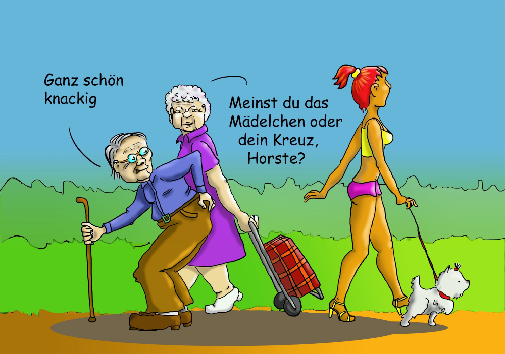 Cartoon: Knackig 1