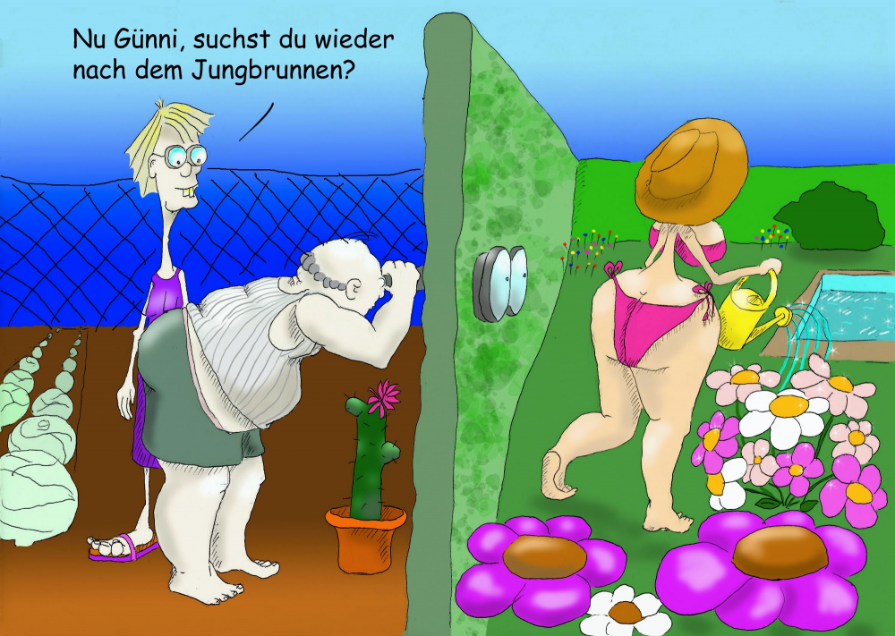 Cartoon: Jungbrunnen 1
