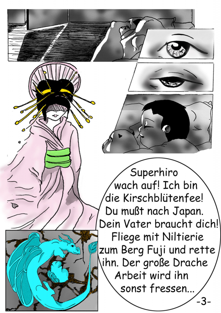 Comic: Hieronymus der kleine Held 3