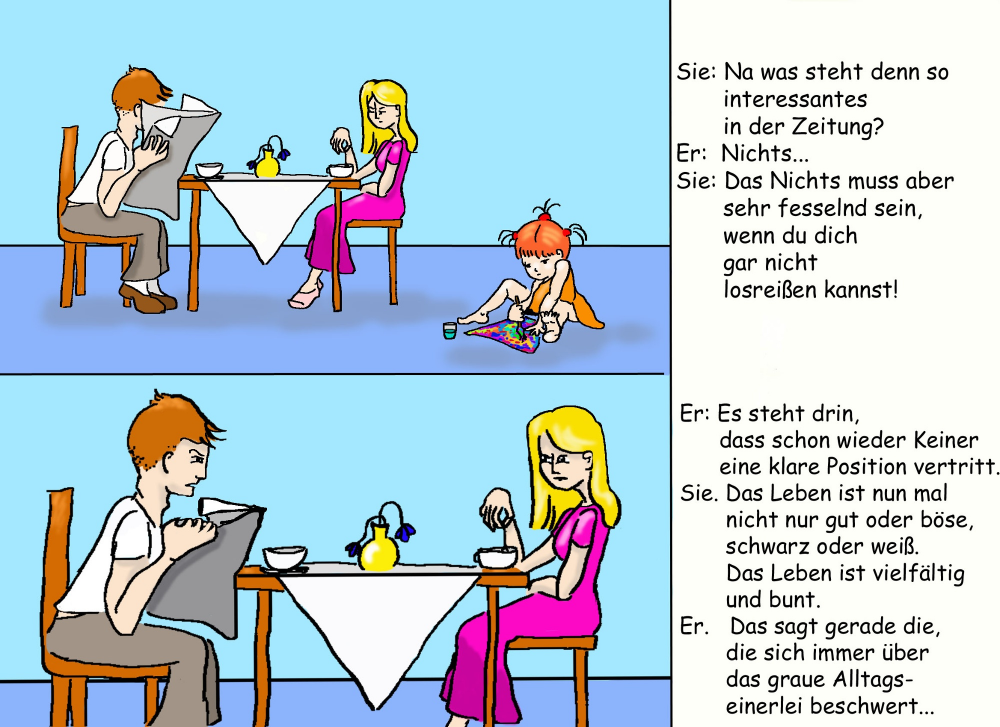 Comic: Buntes Leben 1