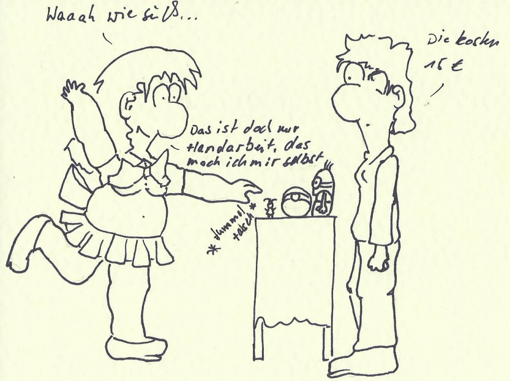 Cartoon: Messe 1