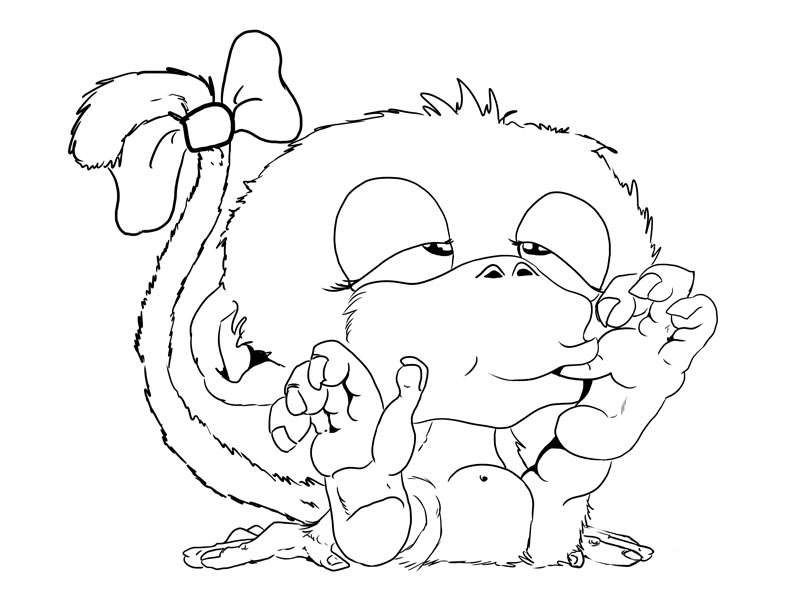 Anderes: Babyaffe 2