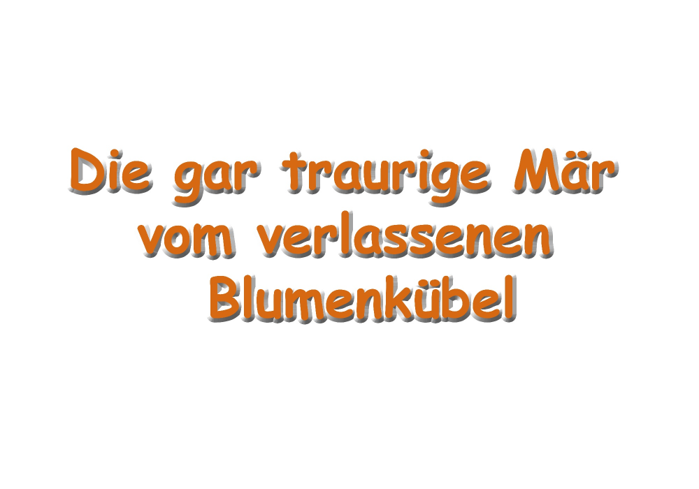 Comic: Die gar traurige Mär 1