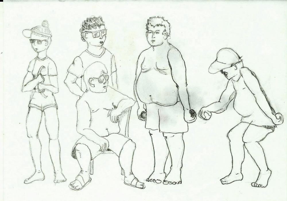 Cartoon: Boccia 1