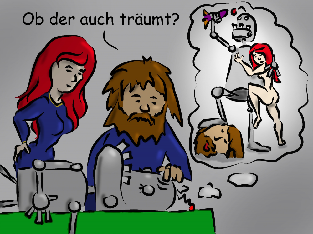 Cartoon: Traum 1