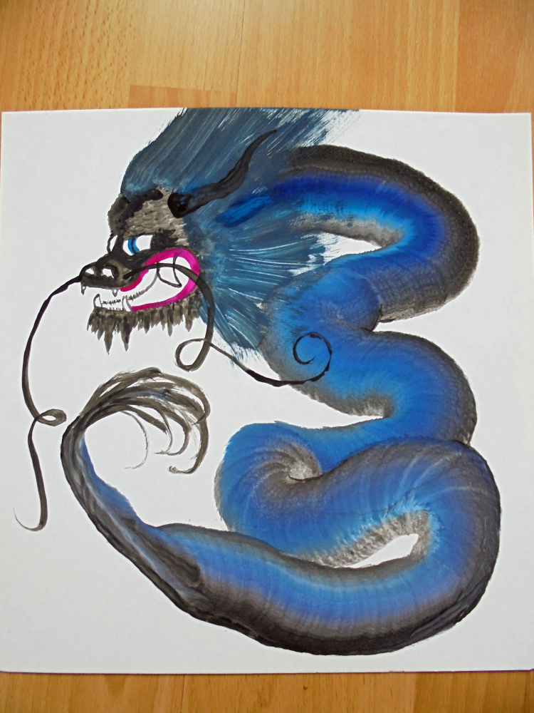 Illustration: Jahreszeitendrachen 4