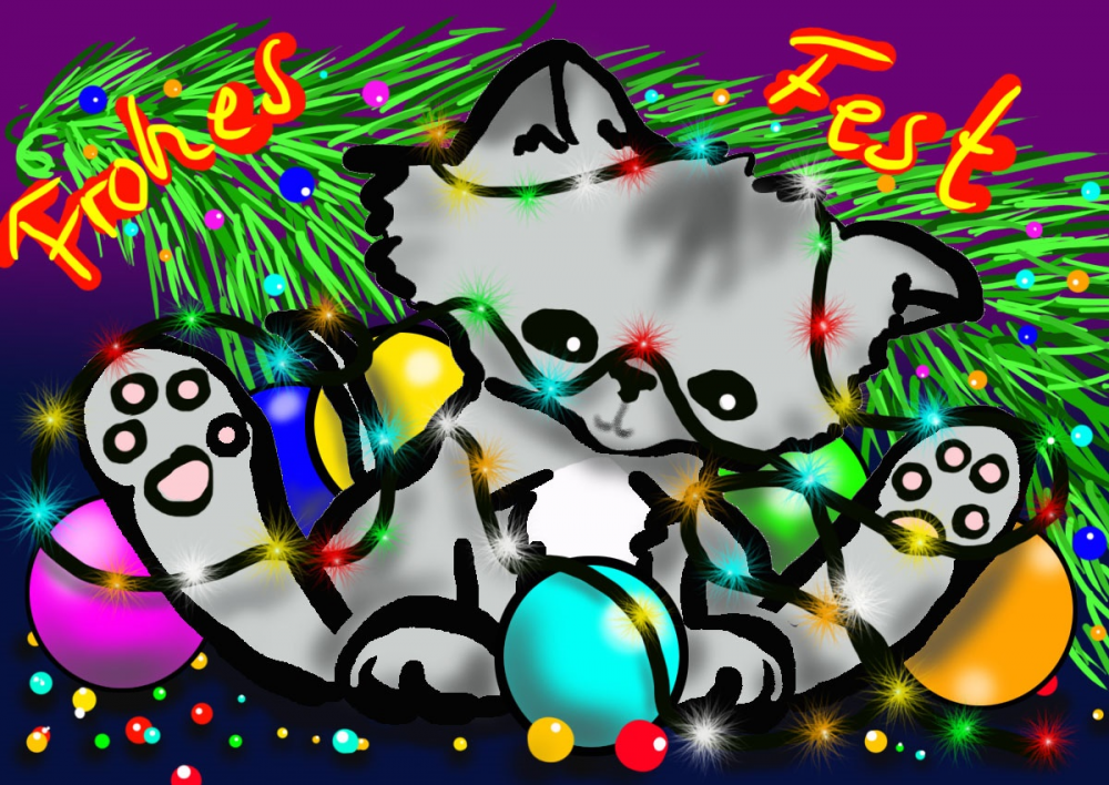Cartoon: Frohes Fest 1