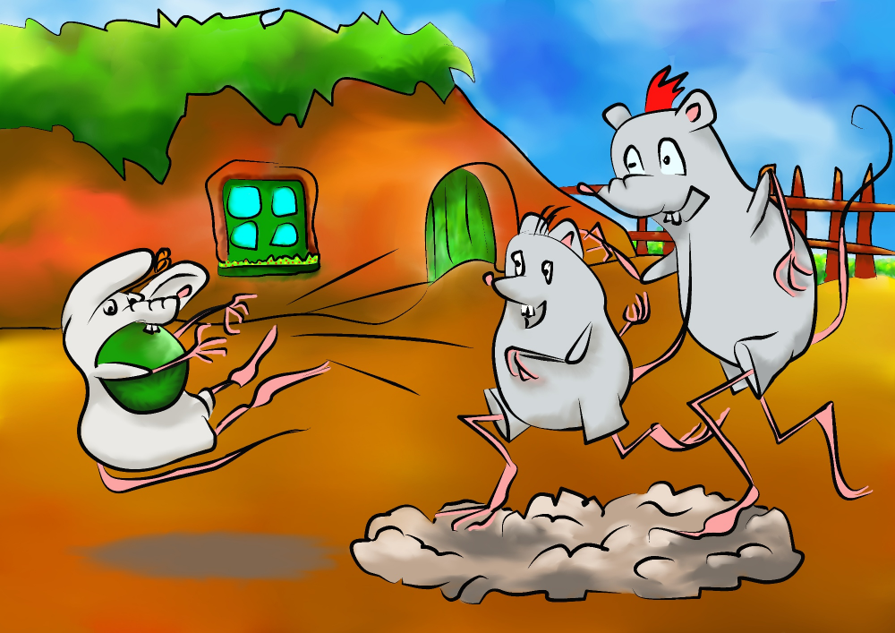 Illustration: Thea ist die Größte 3
