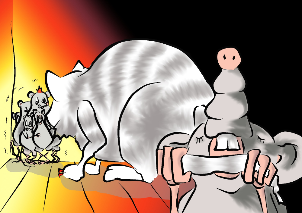 Illustration: Thea ist die Größte 13