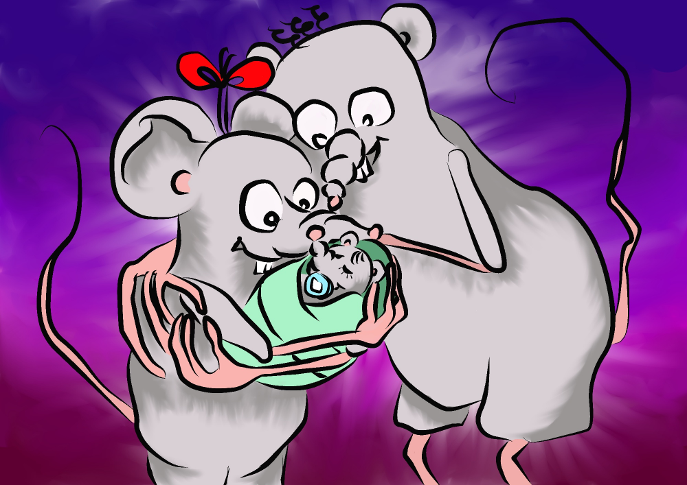 Illustration: Thea ist die Größte 16