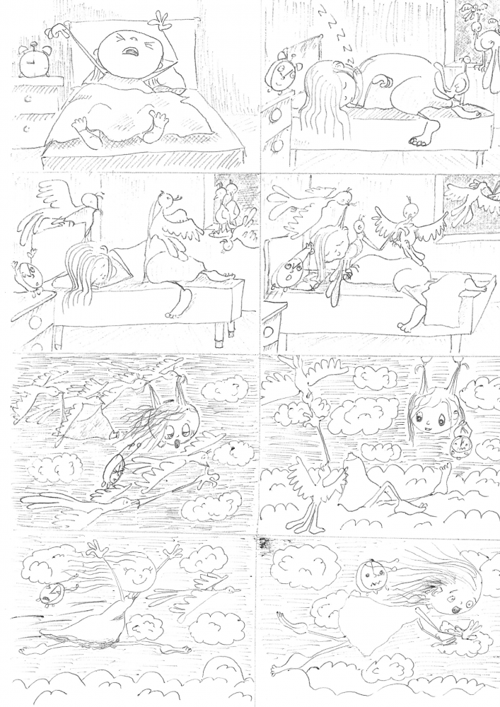 Comic: Himbeereis-Träume 1