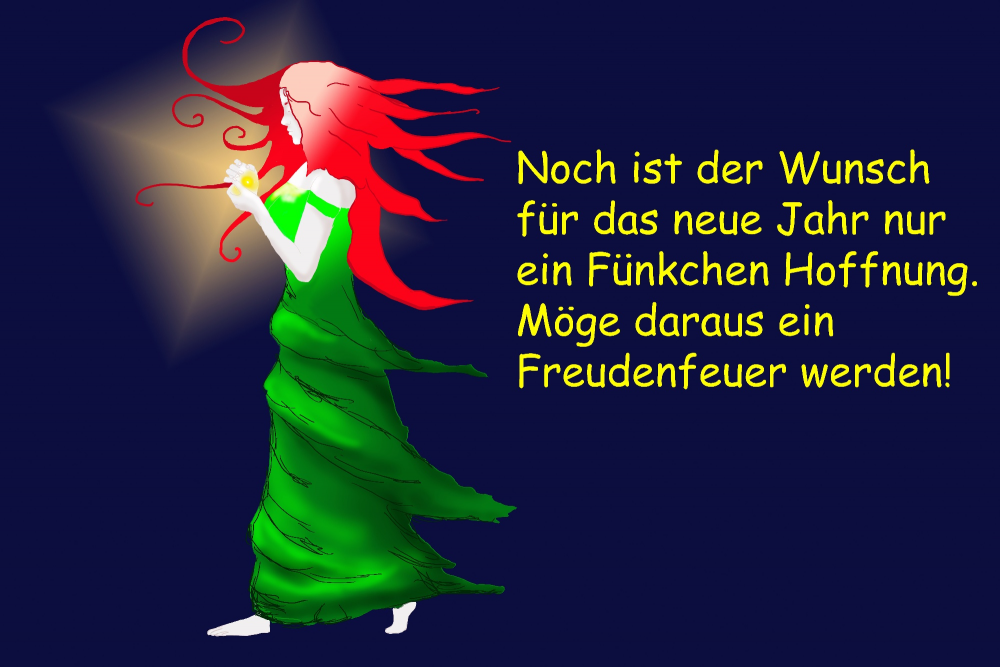 Illustration: Neujahrswunsch 1