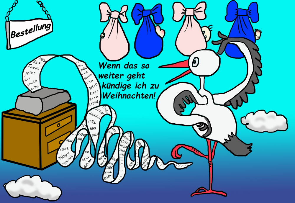 Cartoon: Bestellungen 1