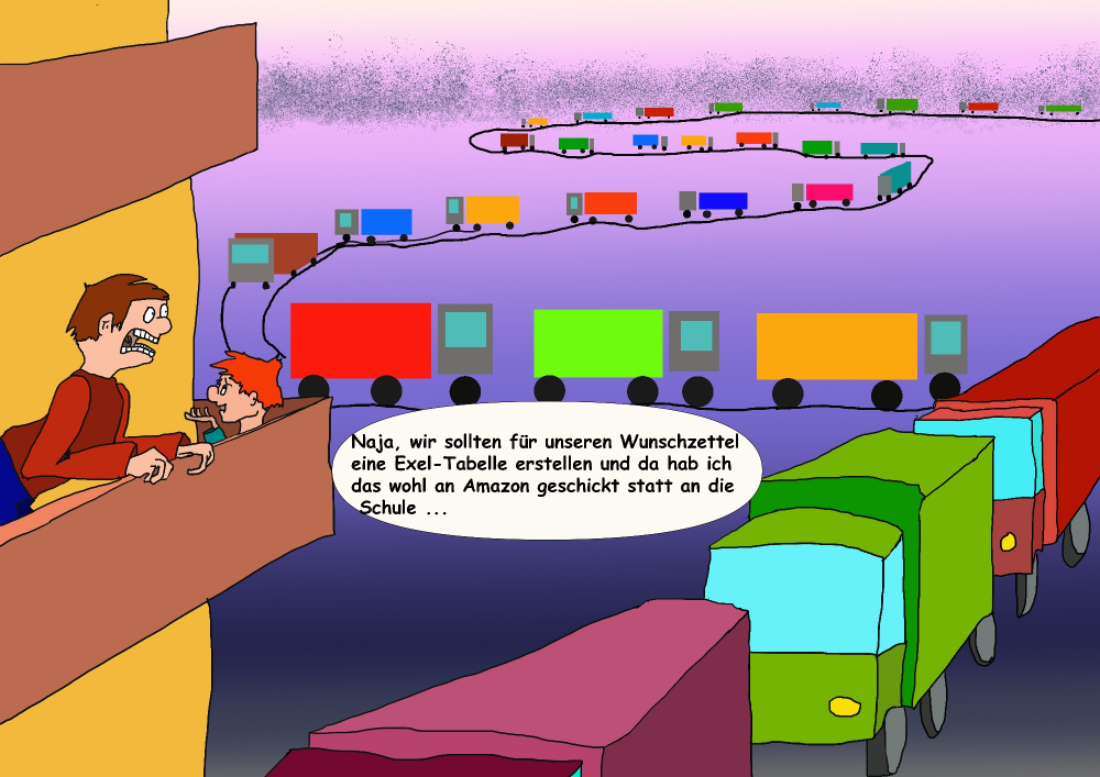 Cartoon: Homeschooling 1