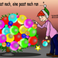 Upventskalender Weihnachtsdeko