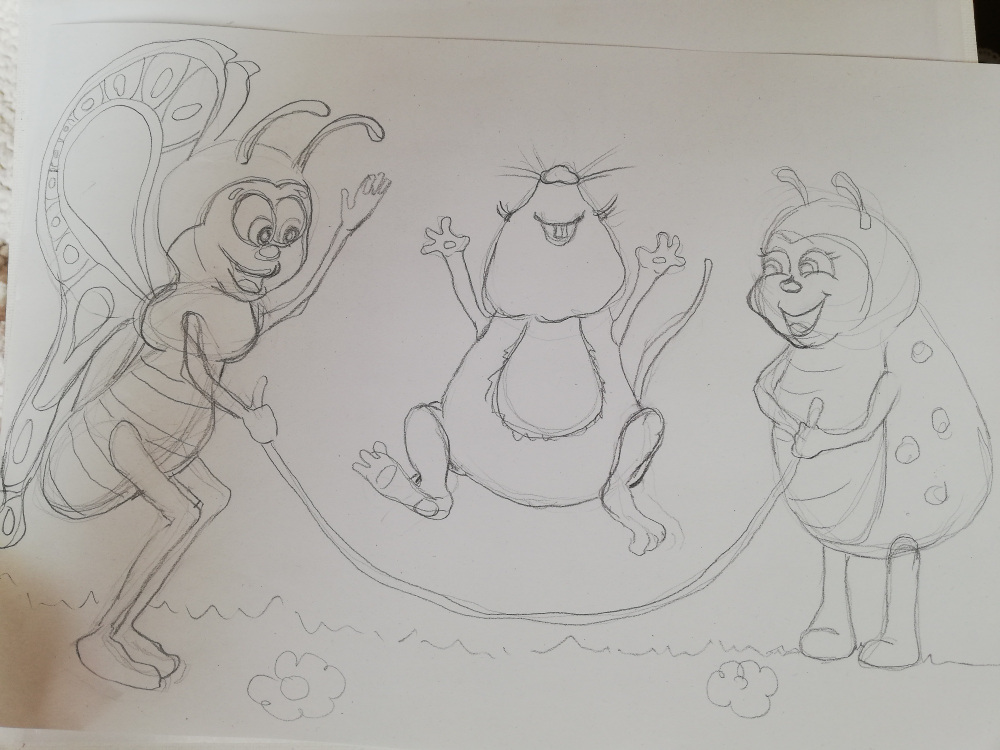 Cartoon: Hausmalerei 1