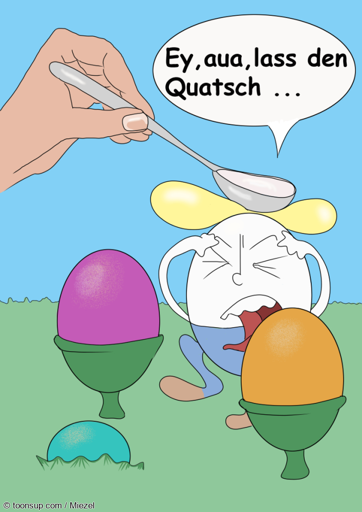 Cartoon: Ei,ei,ei 1