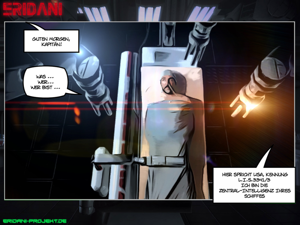 Comic: Eridani - 01x02: Erwachen 8
