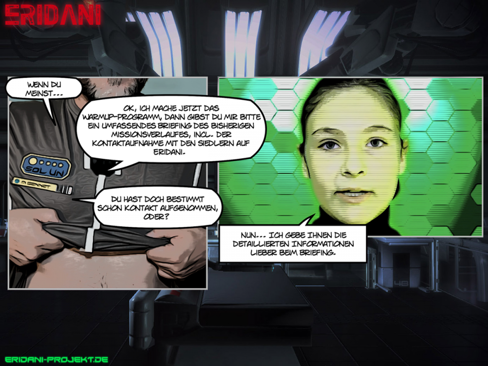 Comic: Eridani - 01x02: Erwachen 18