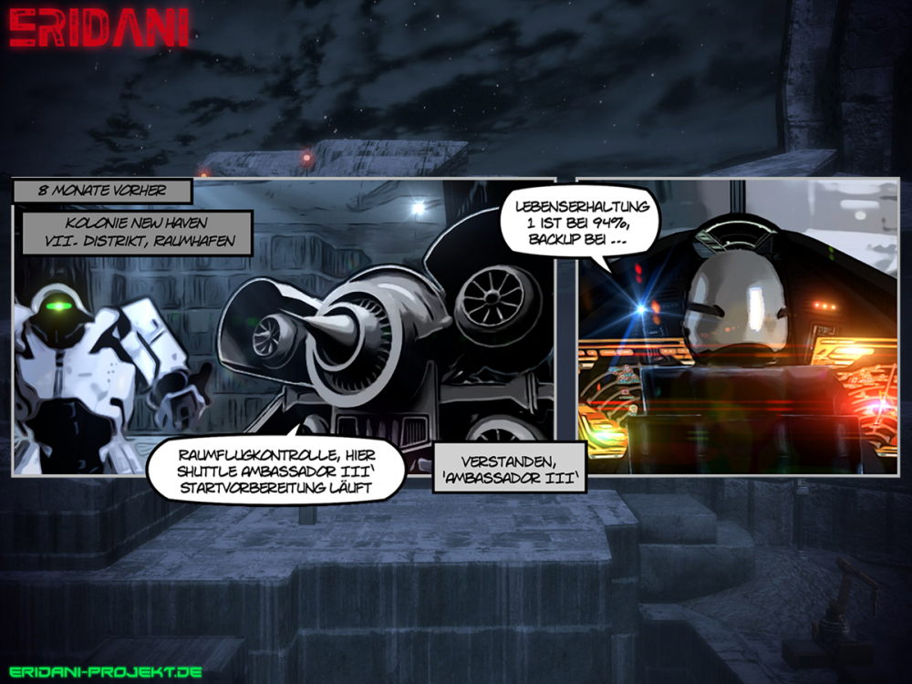 Comic: Eridani - 01x02: Erwachen 20
