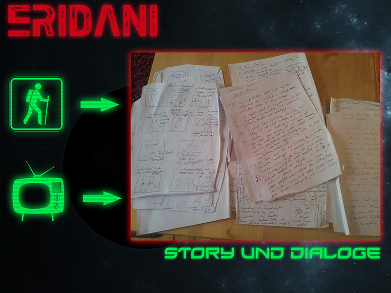 Comic: Eridani - Making of 2