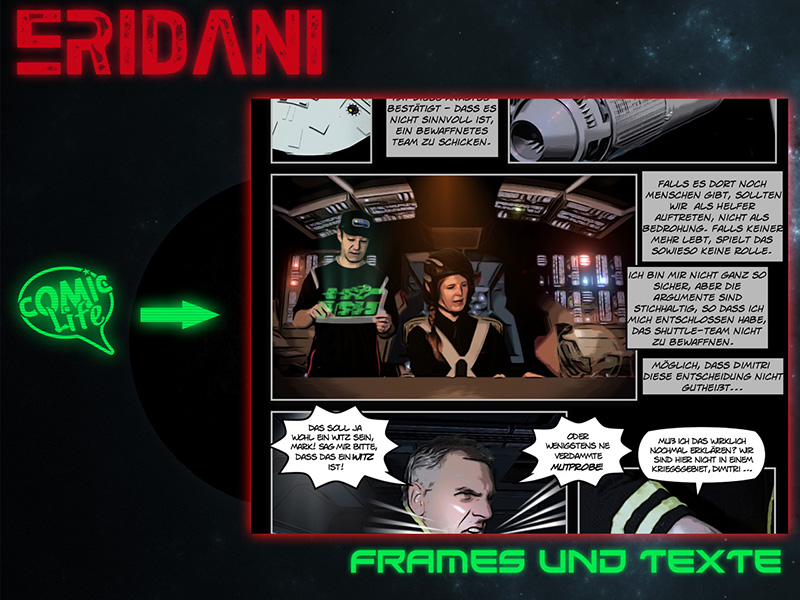 Comic: Eridani - Making of 23