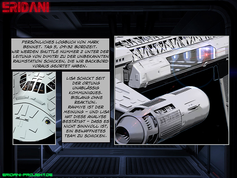 Comic: Eridani 02x01: Mission 2