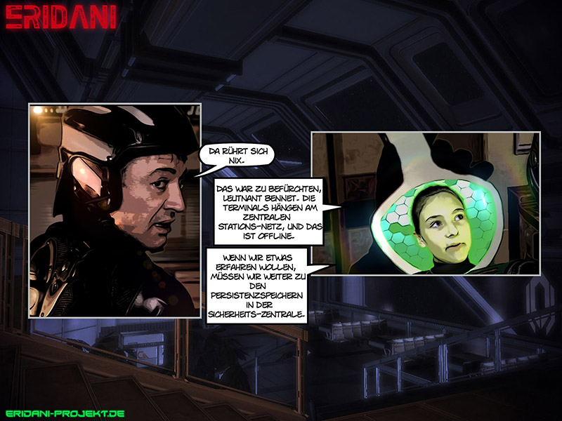 Comic: Eridani 02x02: Ankunft 14