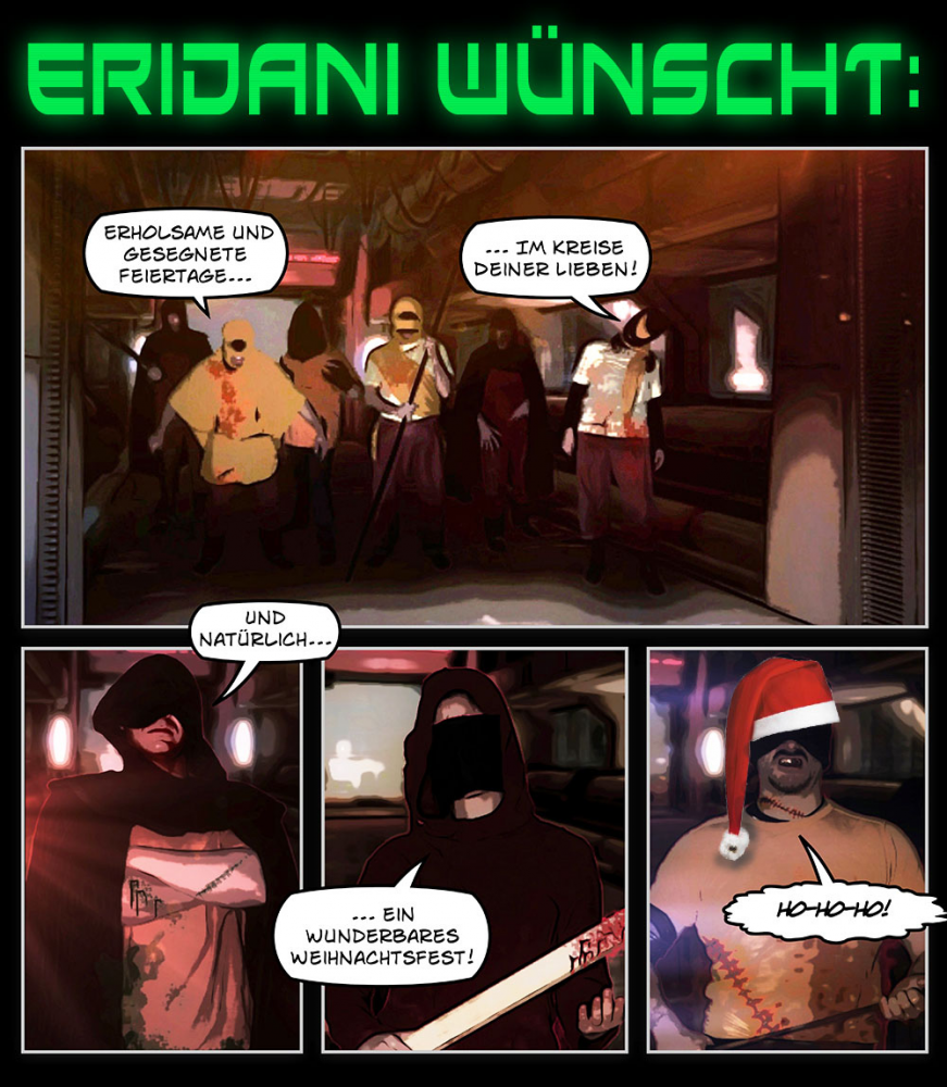 Illustration: Eridani-Weihnchtsgrüße 1