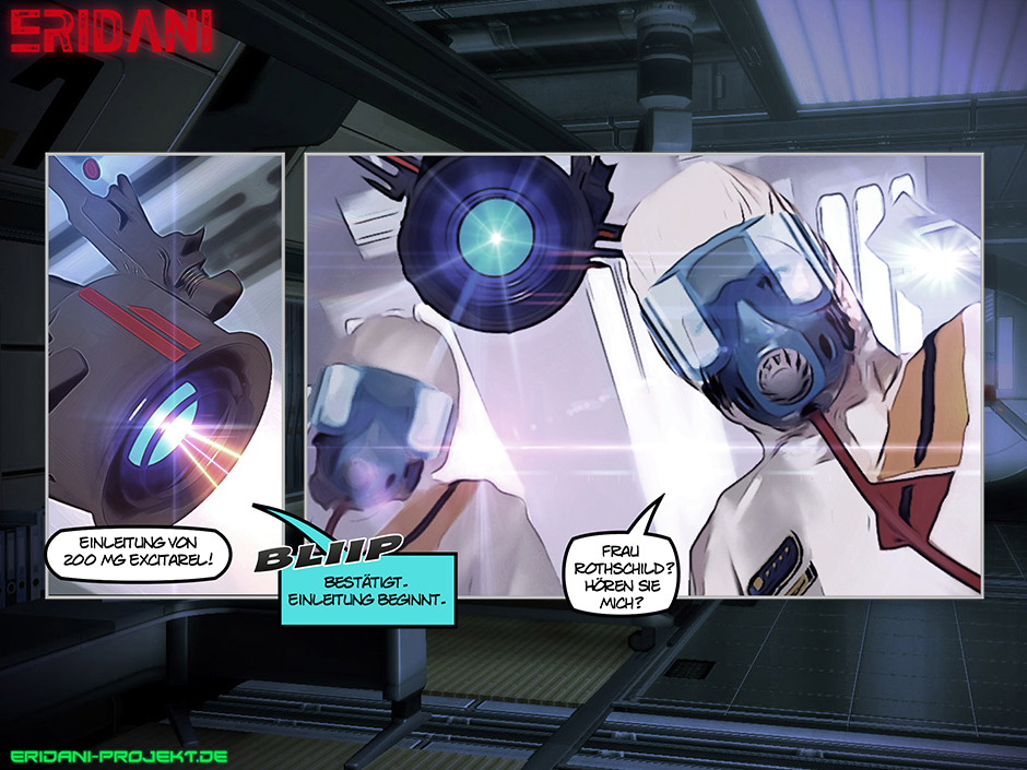 Comic: Eridani - 03x02: Krankenstation 7