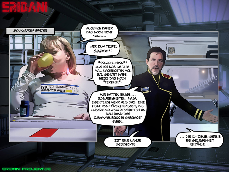 Comic: Eridani - 03x02: Krankenstation 9