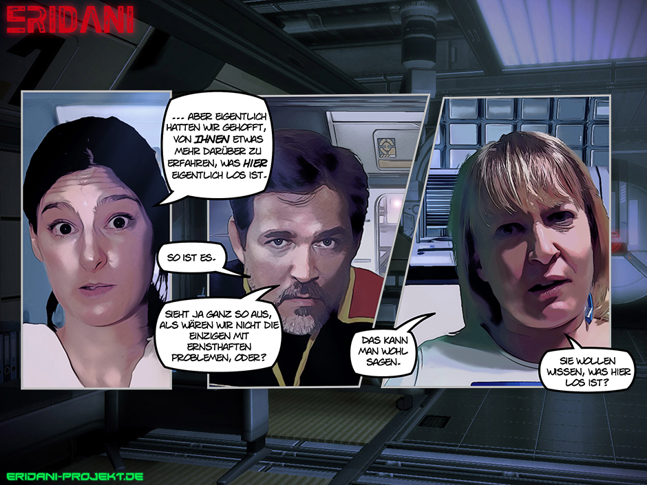 Comic: Eridani - 03x02: Krankenstation 10