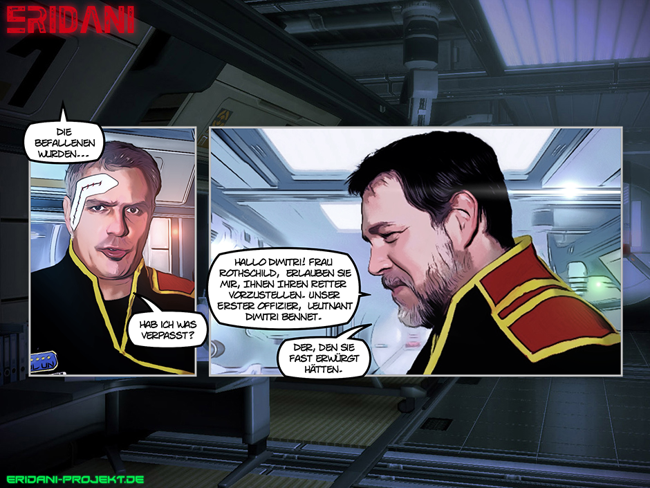 Comic: Eridani - 03x02: Krankenstation 16