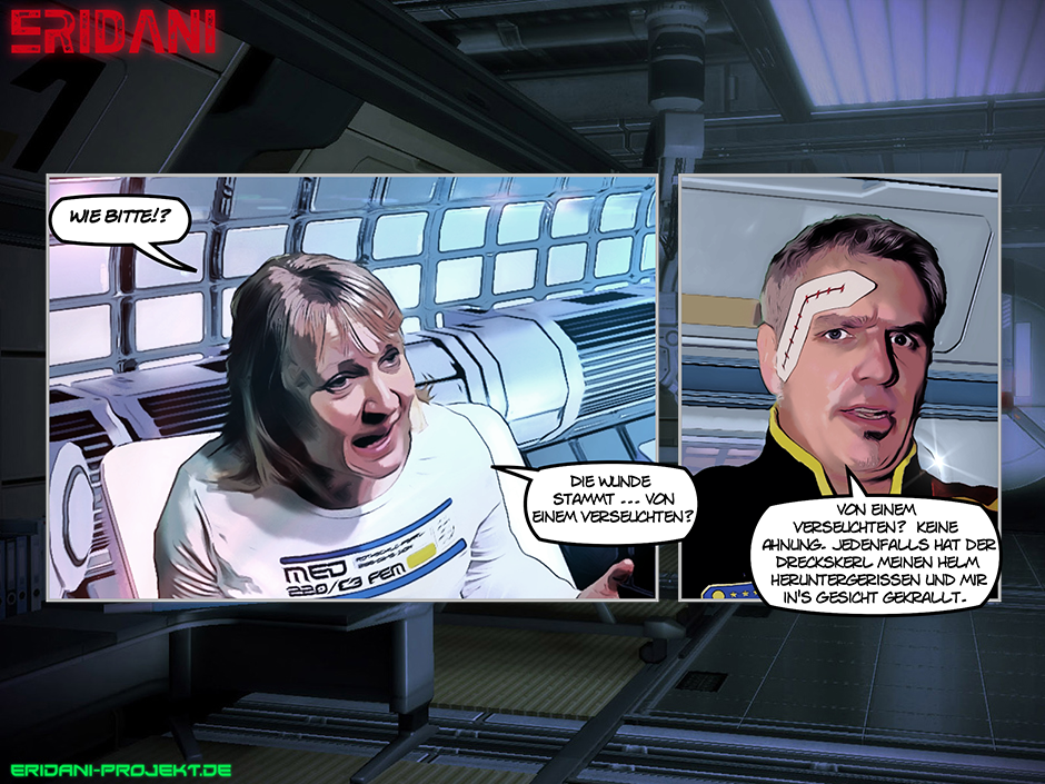 Comic: Eridani - 03x02: Krankenstation 19
