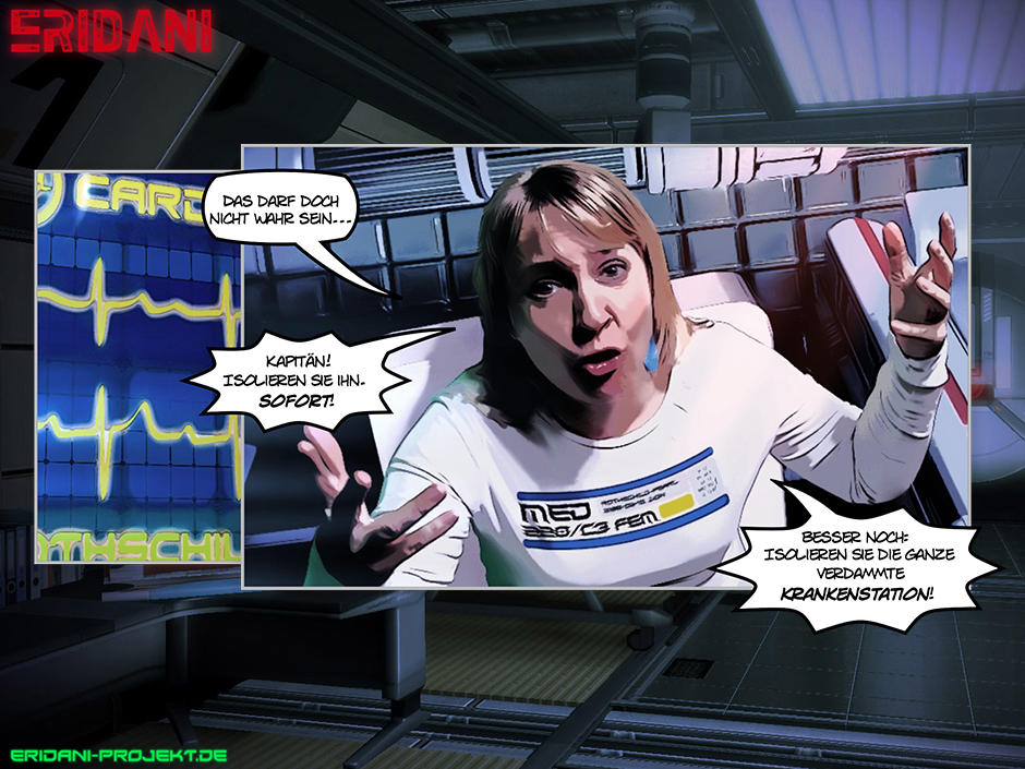 Comic: Eridani - 03x02: Krankenstation 20
