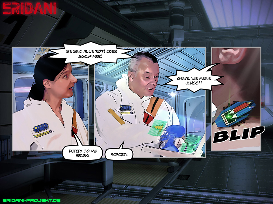 Comic: Eridani - 03x02: Krankenstation 24