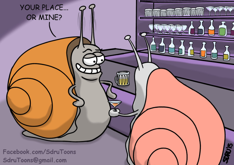 Cartoon: Pick-up line! 1