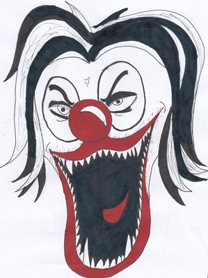 Illustration: Der lustige Clown 1