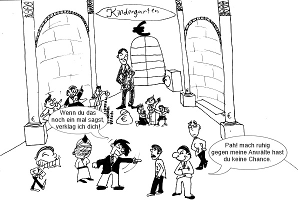 Cartoon: Kindergarten 1